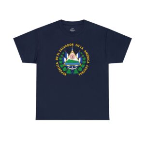 Emblema de El Salvador - Unisex Heavy Cotton Tee