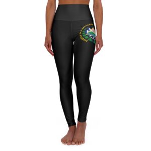 High Waisted Yoga Leggings (AOP)